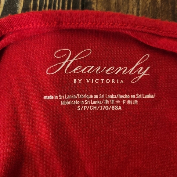 Two Victoria's Secret Red and Black Lace Camisoles - Picture 3 of 10